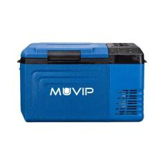 Réfrigérateur Portable à Compresseur Muvip Bleu 19 Litres - Température entre -20º/+20º - Poignées de transport - Compresseur si