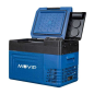 Réfrigérateur Portable à Compresseur Muvip Bleu 24 Litres - Poignées de Transport - Compresseur Silencieux - Coloris Bleu