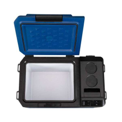 Réfrigérateur Portable à Compresseur Muvip Bleu 24 Litres - Poignées de Transport - Compresseur Silencieux - Coloris Bleu