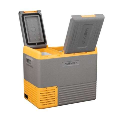 Muvip Réfrigérateur Portable avec Compresseur 40 Litres Double Zone - Poignées de Transport - Compresseur Silencieux - Coloris G