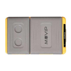 Muvip Réfrigérateur Portable avec Compresseur 40 Litres Double Zone - Poignées de Transport - Compresseur Silencieux - Coloris G