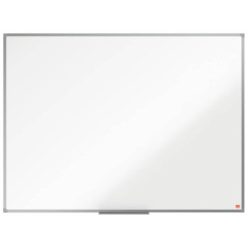 Nobo Essence Tableau blanc magnétique en acier émaillé 1200 x 900 mm - Montage en angle - Surface effaçable par le haut