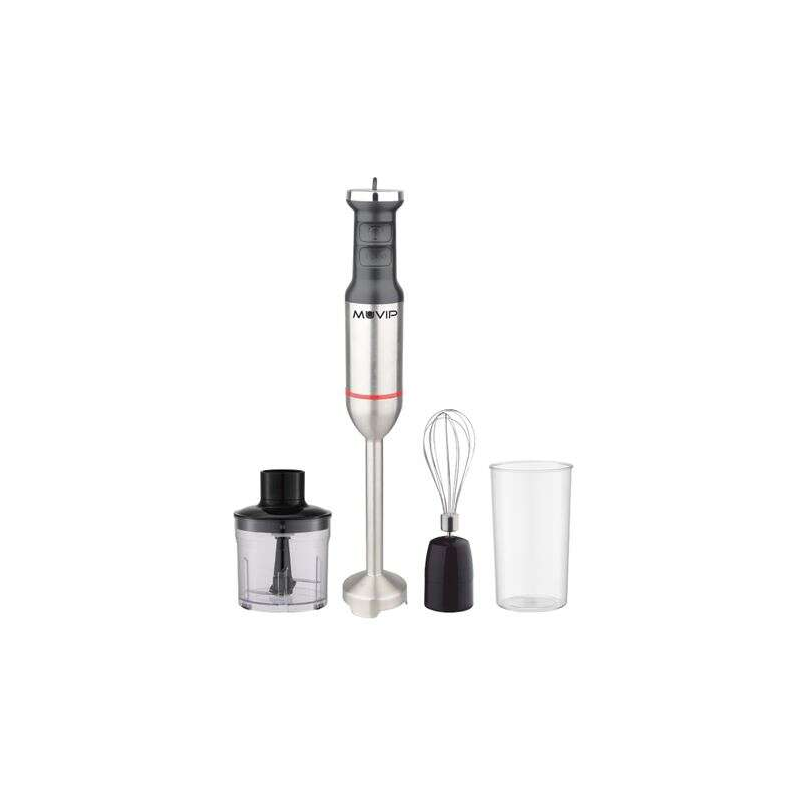 Mixeur plongeant inox Muvip 1700W + accessoires