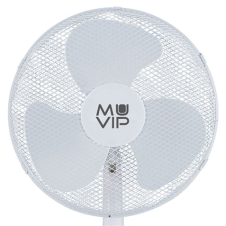 Ventilateur de bureau Muvip 50W 3 vitesses blanc