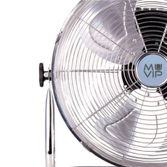Ventilateur de sol industriel Muvip 55 W 3 vitesses argenté
