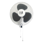 Ventilateur mural Muvip 45W 3 vitesses blanc Ventilateur mural Muvip 45W 3 vitesses blanc