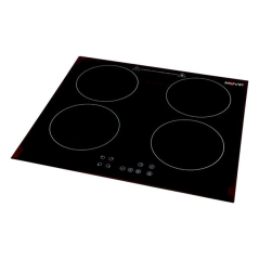 Cuisinière à induction double Muvip 7200 W - 9 niveaux de puissance - Convient pour une installation encastrable ou sur table -