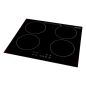 Cuisinière à induction double Muvip 7200 W - 9 niveaux de puissance - Convient pour une installation encastrable ou sur table -