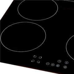 Cuisinière à induction double Muvip 7200 W - 9 niveaux de puissance - Convient pour une installation encastrable ou sur table -