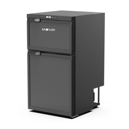 Réfrigérateur Fixe Muvip avec Compresseur Lg 12V 80 Litres 80W - Coloris Noir