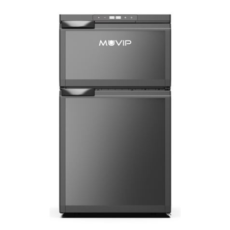 Réfrigérateur Fixe Muvip avec Compresseur Lg 12V 80 Litres 80W - Coloris Noir