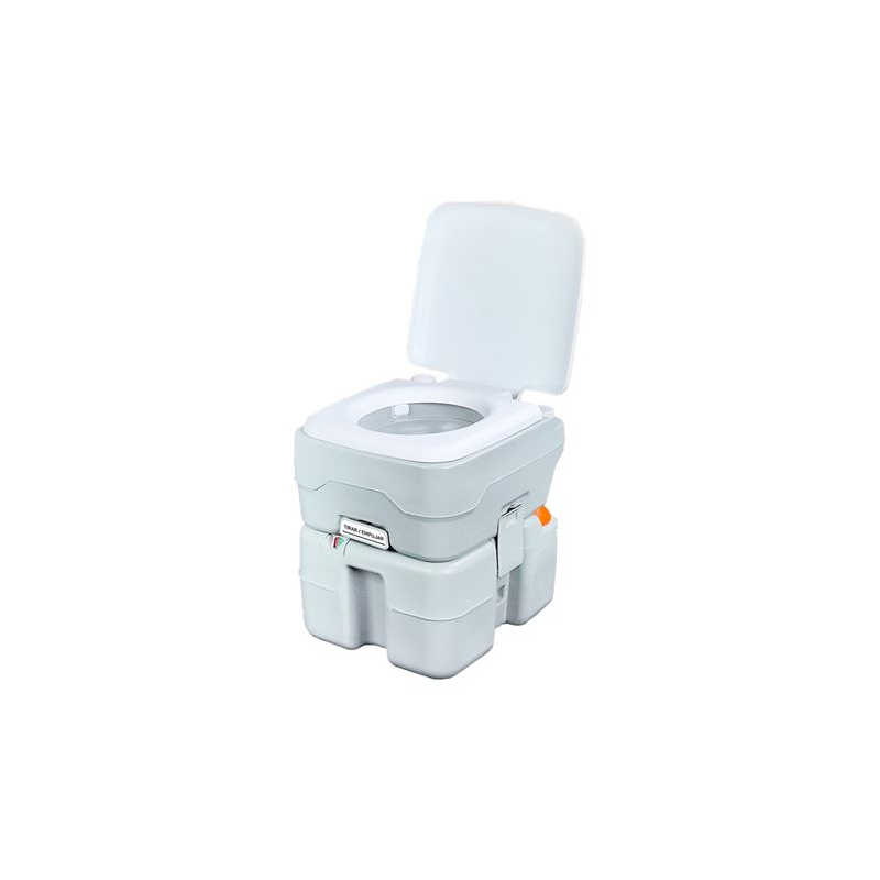 Toilette Chimique Portative Muvip 20 Litres avec Niveau - Couleur Blanc