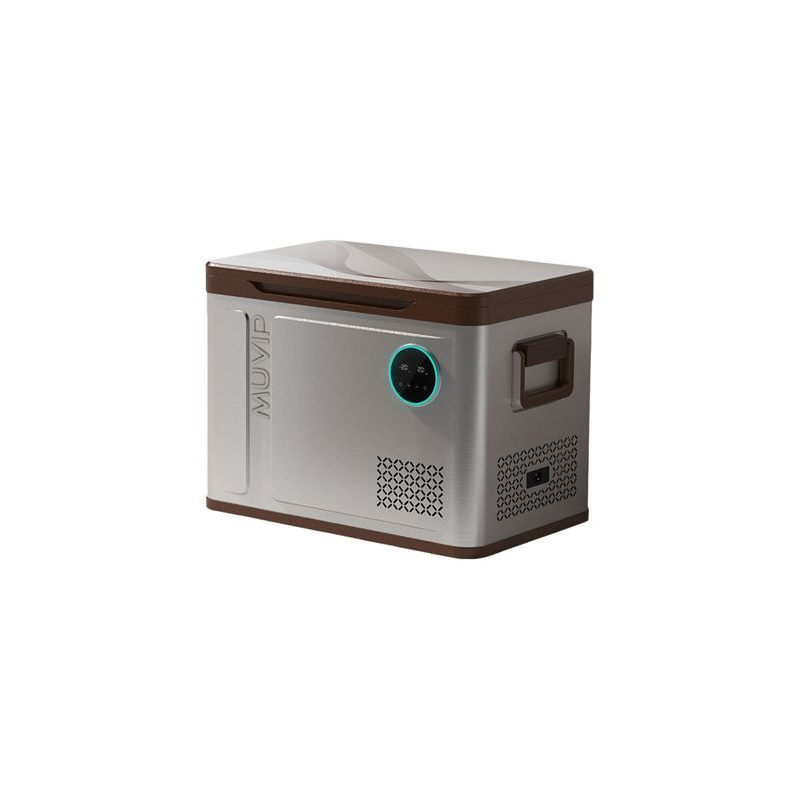 Réfrigérateur à compresseur portable Muvip 41 litres - Température entre -20º et +20º - 60 W - Double zone - Poignées de transpo