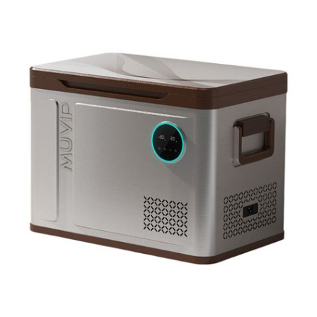 Réfrigérateur à compresseur portable Muvip 41 litres - Température entre -20º et +20º - 60 W - Double zone - Poignées de transpo
