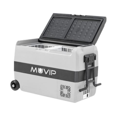 Réfrigérateur à compresseur portable Muvip 44 litres - Température entre -20º et +20º - 80 W - Double zone - Poignées de transpo