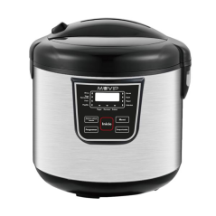 Autocuiseur électrique Muvip - 5 litres - 11 programmes disponibles - 900 W - Affichage LED - Acier inoxydable - Entièrement amo