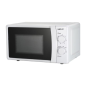 Micro-ondes Muvip - Capacité 20 L - Puissance 700 W - 6 niveaux de puissance - Minuterie 30 min - Décongélation - Blanc