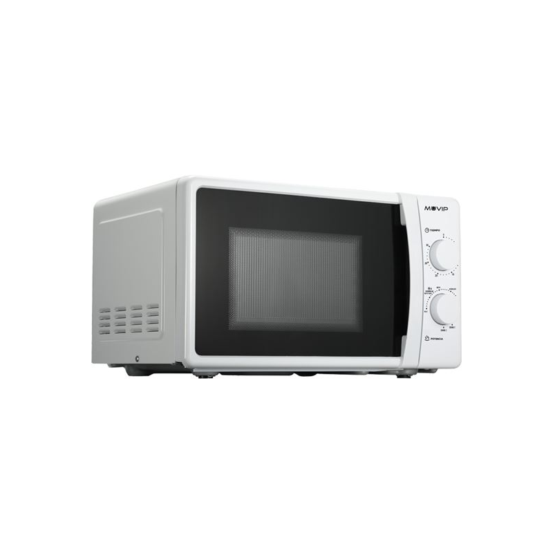 Micro-ondes Muvip - Capacité 20 L - Puissance 700 W - Gril 800 W - 5 niveaux de puissance - Minuterie 30 min - Décongélation - B