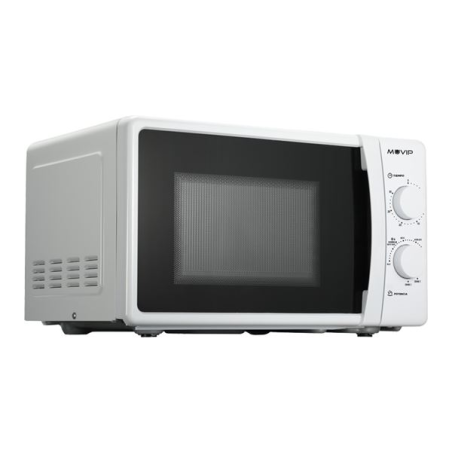 Micro-ondes Muvip - Capacité 20 L - Puissance 700 W - Gril 800 W - 5 niveaux de puissance - Minuterie 30 min - Décongélation - B