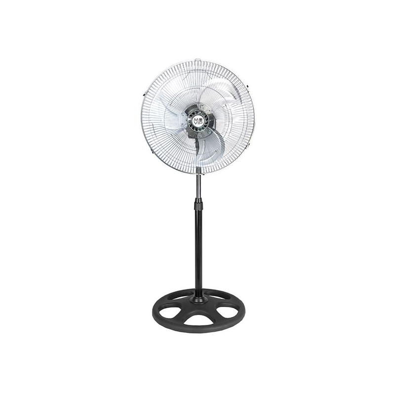 Ventilateur industriel sur pied 75 W 45 cm Muvip argent noir Ventilateur industriel sur pied 75 W 45 cm Muvip argent noir