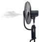 Ventilateur sur pied Muvip 75W 40cm brumisateur noir