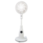 Ventilateur sur pied Muvip 80 W, 8 pales, brumisateur, blanc