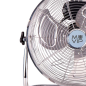 Ventilateur de sol industriel 100W 3 vitesses argent Ventilateur de sol industriel 100W 3 vitesses argent