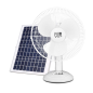 Ventilateur de bureau solaire 15W Muvip blanc 3 vitesses Ventilateur de bureau solaire 15W Muvip blanc 3 vitesses