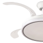 Ventilateur de plafond rétractable Muvip 30W LED blanc