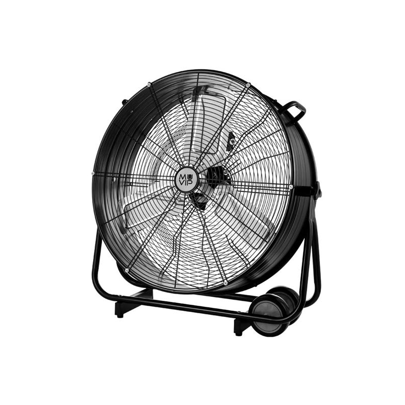 Ventilateur industriel de sol 300W 3 vitesses noir