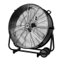 Ventilateur industriel de sol 300W 3 vitesses noir