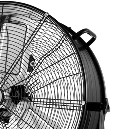 Ventilateur industriel de sol 300W 3 vitesses noir
