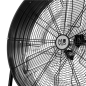 Ventilateur industriel de sol 300W 3 vitesses noir