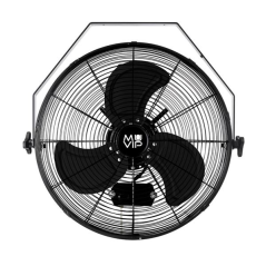 ventilateur industriel noir de grande taille