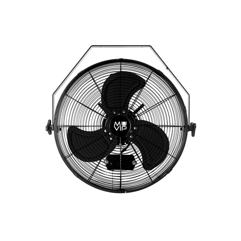 Ventilateur industriel mural extérieur 140W noir 3 vitesses Ventilateur industriel mural extérieur 140W noir 3 vitesses