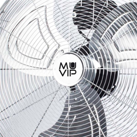 Ventilateur industriel de sol 140W 3 vitesses argent