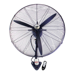 ventilateur mural noir télécommande