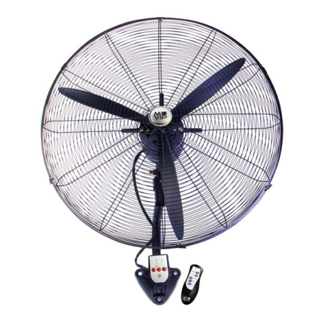 ventilateur mural noir télécommande