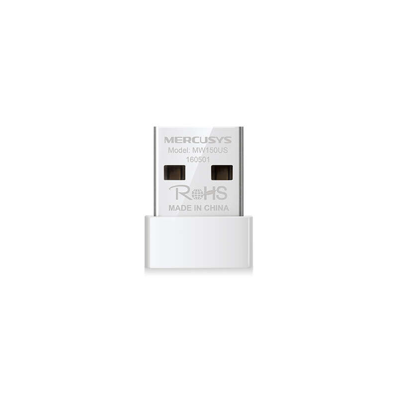 Adaptateur Nano USB Sans Fil Mercusys N150 - USB 2.0 - Jusqu'à 150 Mbps
