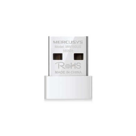 Adaptateur Nano USB Sans Fil Mercusys N150 - USB 2.0 - Jusqu'à 150 Mbps