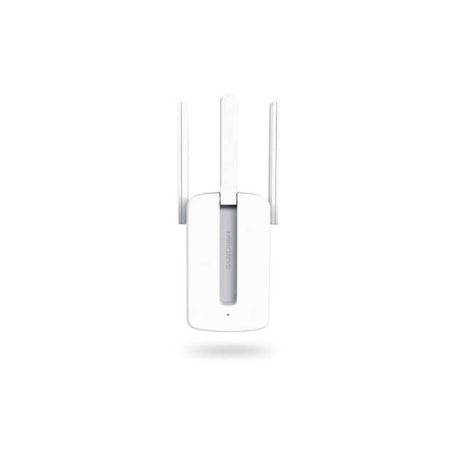 Amplificateur Répéteur Réseau WiFi Mercusys - Jusqu'à 300Mbps - Technologie MIMO - Bouton WPS - 3 Antennes Externes