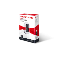 Mini adaptateur USB 2.0 sans fil Mercusys N300 - Jusqu'à 300 Mbps - Couleur noire