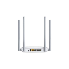 Routeur WiFi Mercusys N 300Mbps - 4 Ports 10/100Mbps - 4 Antennes 5dBi - Technologie 2x2 MIMO - Jusqu'à 500m2 de couverture WiFi