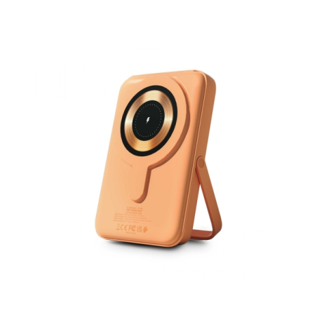 Batterie externe universelle Urban Factory Magnee Power 10 000 mAh - Entrée USB-C - Sorties USB-C, USB-A et sans fil - Couleur a