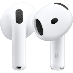 Écouteurs sans fil Apple AirPods 4e génération - Boîtier de chargement - USB-C - Blanc
