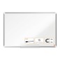 Nobo Premium Plus Tableau Blanc Magnétique en Acier Laqué 900x600mm - Montage en Angle - Surface Effaçable Facile - Couleur