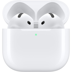 Écouteurs sans fil Apple AirPods 4e génération - Réduction active du bruit - Boîtier de charge - USB-C - Blanc