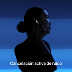 Écouteurs sans fil Apple AirPods 4e génération - Réduction active du bruit - Boîtier de charge - USB-C - Blanc
