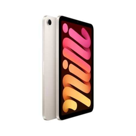 Apple iPad Mini - Écran 8,3 pouces - Puce A17 Pro - 128 Go - Wi-Fi + Cellular - Blanc étoilé