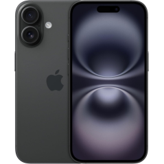 Apple iPhone 16 6,1" - Puce A18 - 128 Go - Noir